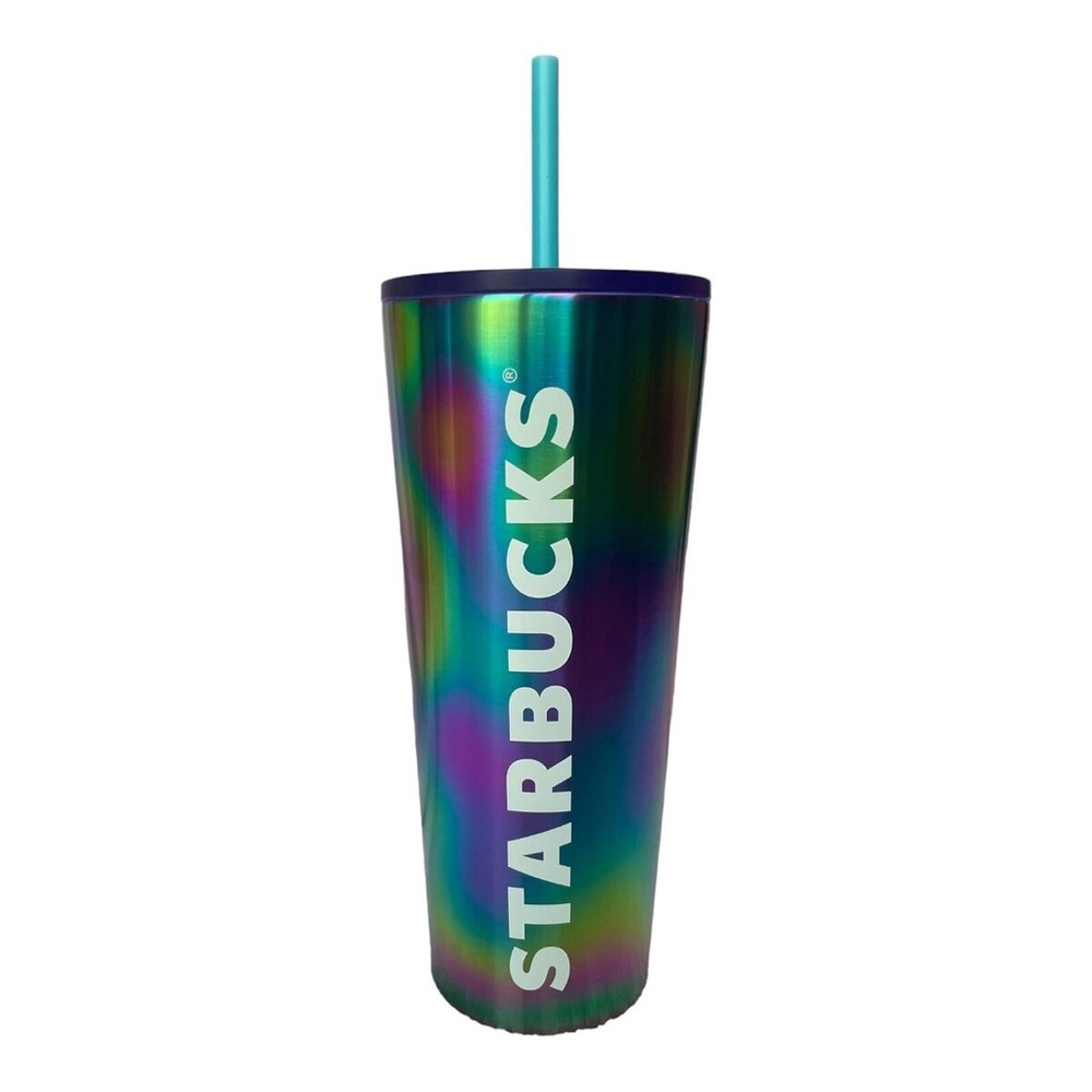 🔥 Starbucks Unreleased 2023 Multicolor Tie-Dye Splotch Tumbler 24oz